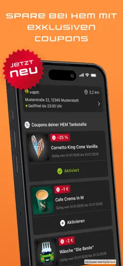 Screenshot von HEM - Günstig Tanken auf dem iPhone 1