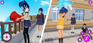 アニメ女子高生ライフゲーム 3D: さくらとゆみの恋 3Dのおすすめ画像3