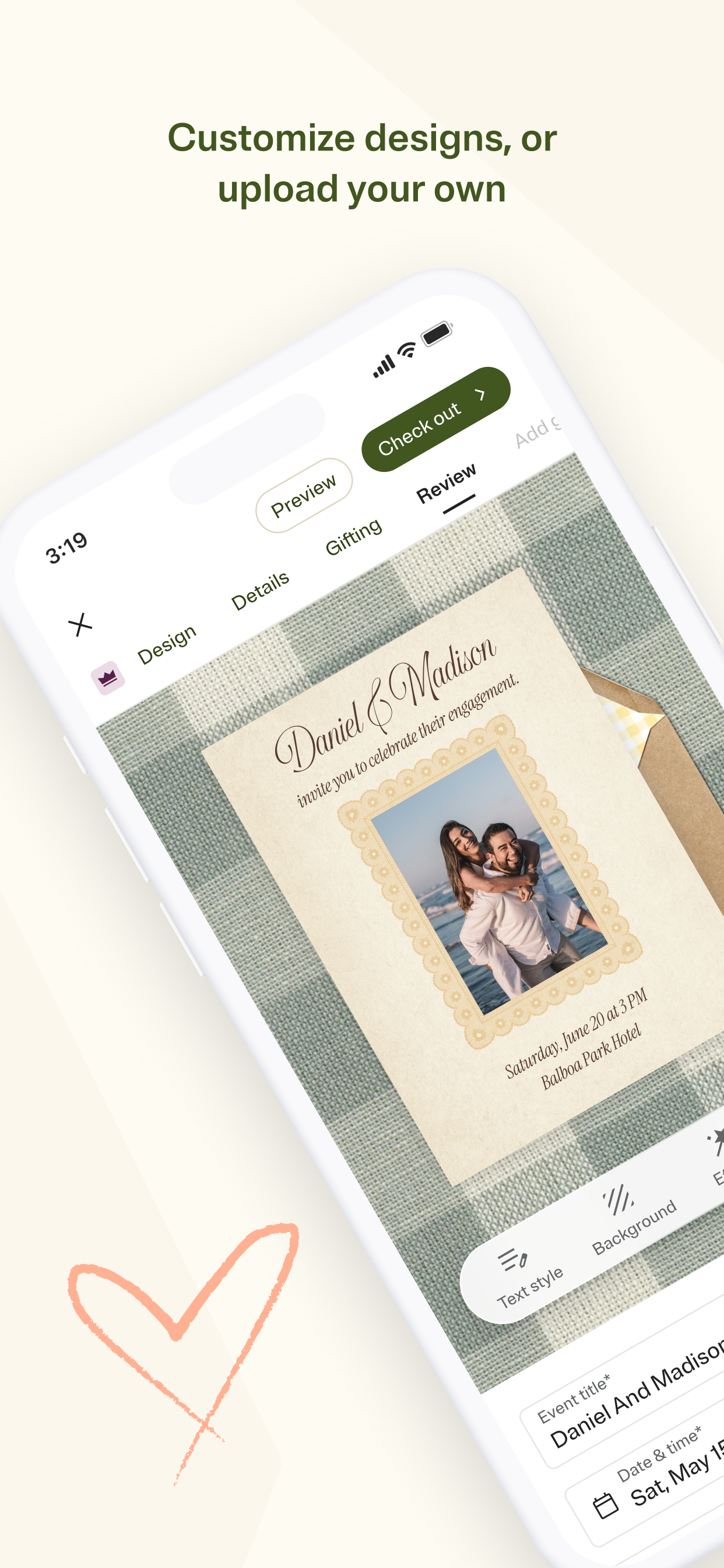 Evite: Party Invitation Maker screenshot 3