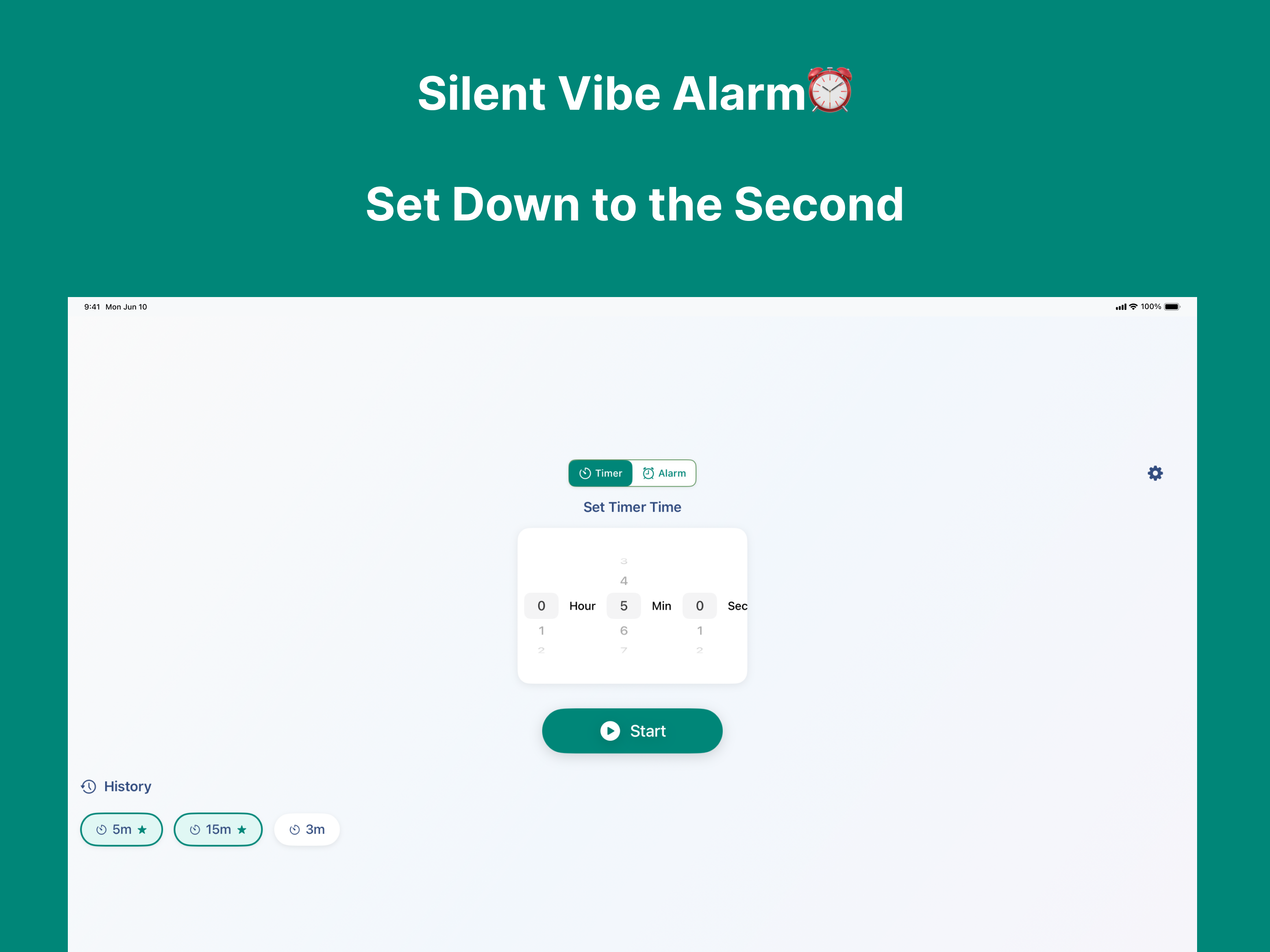 Vibe Alarm - Silent Timer