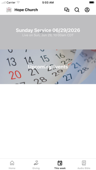 App screenshot
