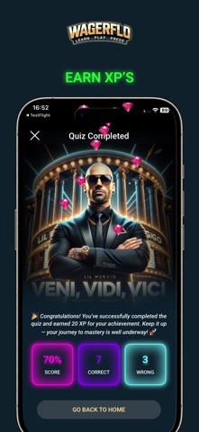 Wagerflo - Learning App screenshot