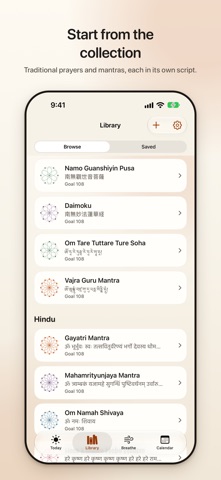 Japa: Prayer & Mantra Count Screenshot 2 of 10