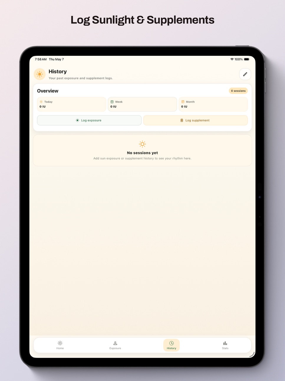 iPad screenshot