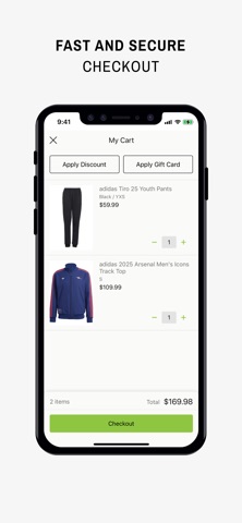 ProSoccer App screenshot