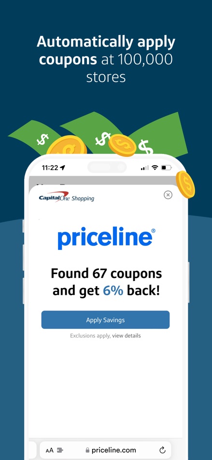 #2. Capital One Shopping: Save Now (iOS) Με: Wikibuy, LLC