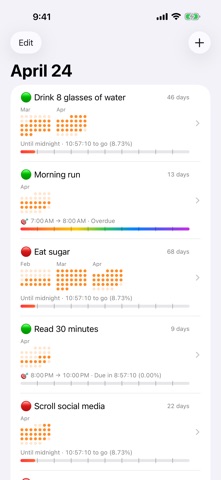 Streaks_Timer Screenshot 1 of 2