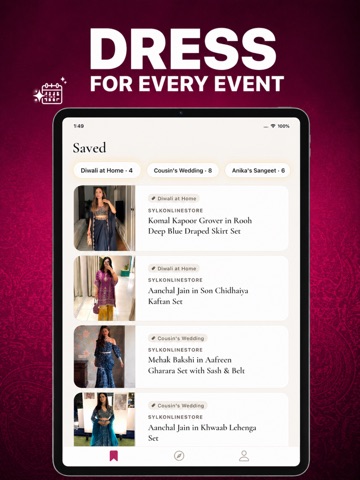 Taiyaar: South Asian Outfits iPad screenshot