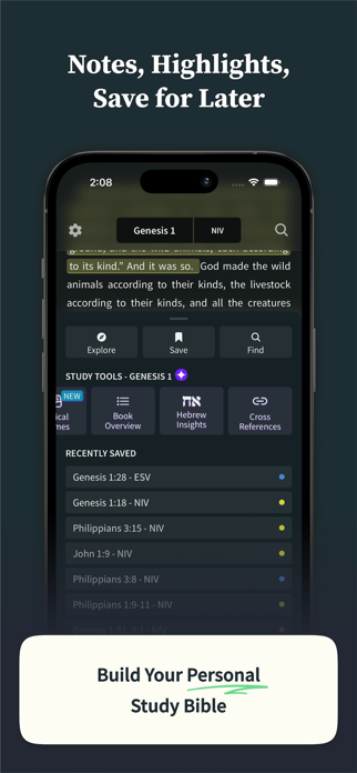 SparkBible: Bible Study Screenshot 6 of 9
