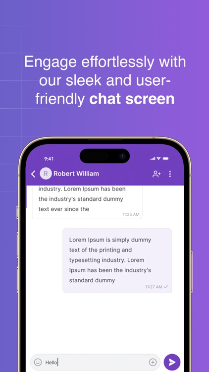 Orufy Connect - Agent Chat App