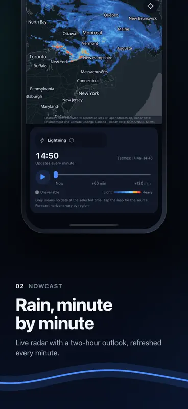 VeriSky: Weather & Rain Radar screenshot 2 of 5