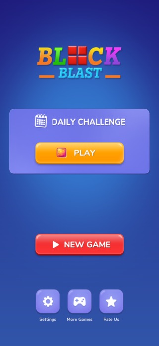 Mega Block Matched Puzzle Game Screenshot 1 of 5