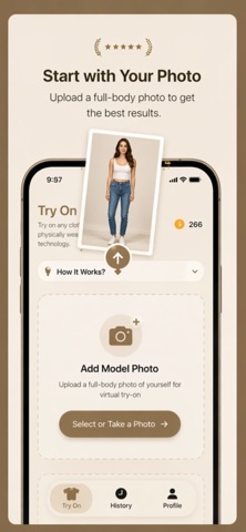 Clothy – Try On Outfits iPhone screenshot