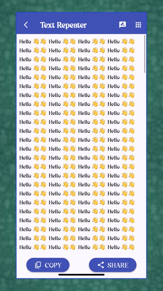 #5. Text Repeater &Repeat Text 10K (iOS) Göre: Krishnaiah Indyala