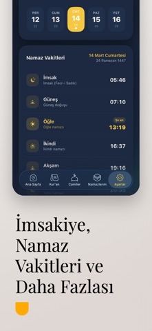 Cuspart: Ezan Vakti & Kıble iPhone screenshot