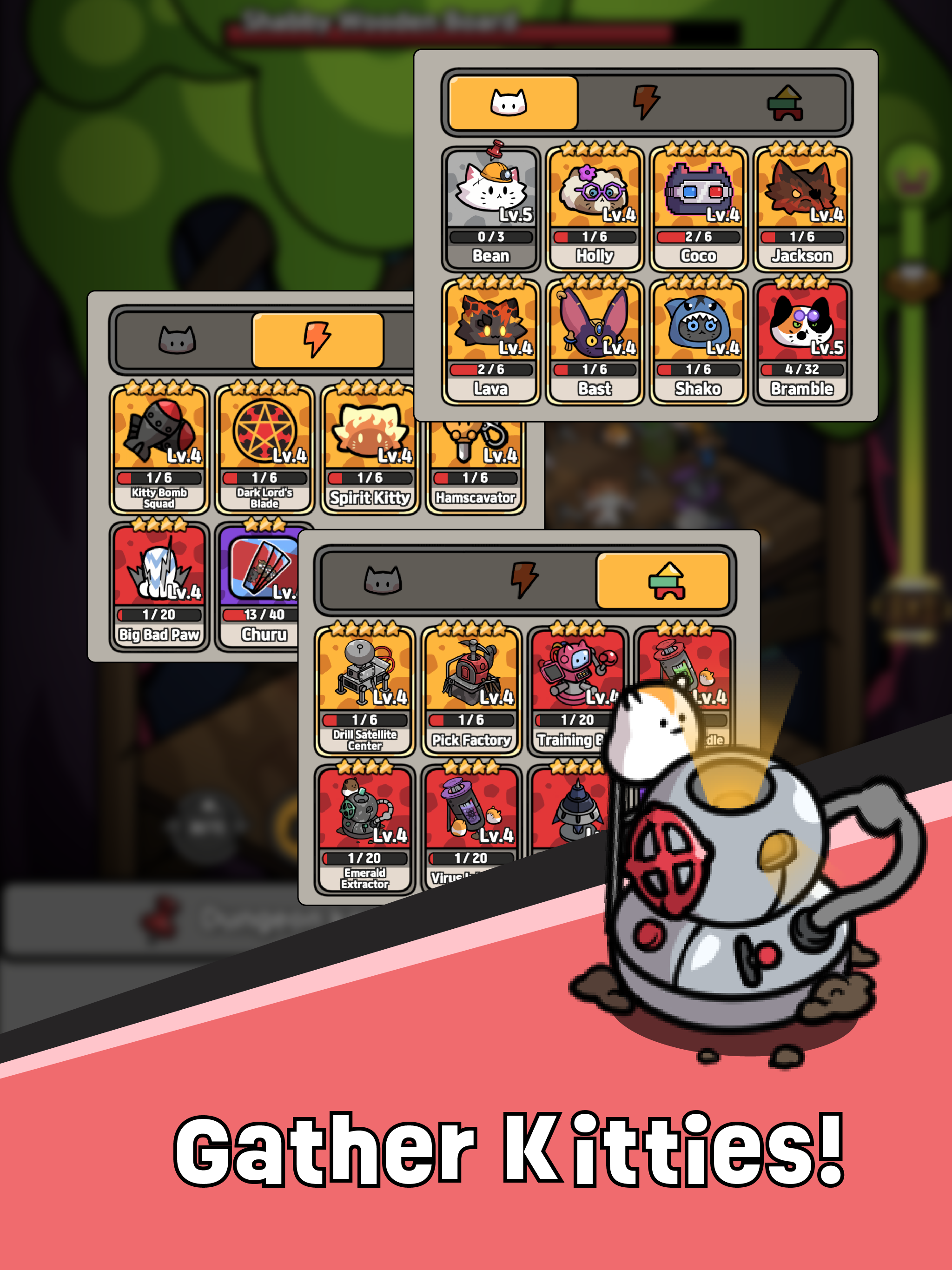 Cat Mine : Idle RPG