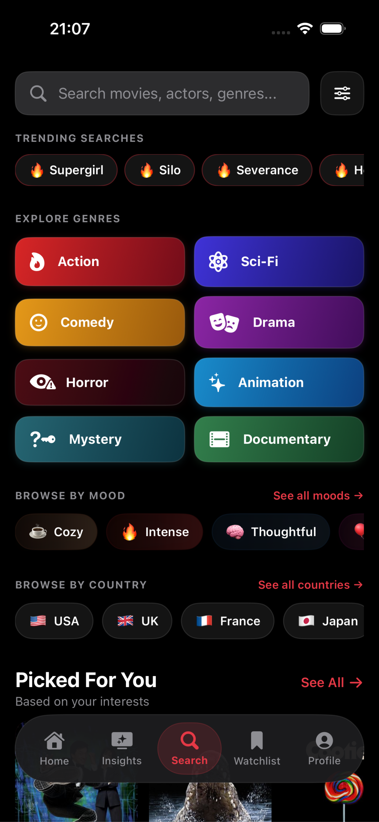 CineScope: Movie & TV Tracker screenshot 5