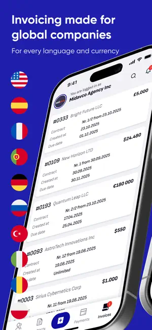 Invoicer - Smart invoicing screenshot 1