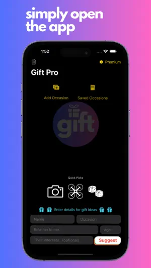 Gift Pro screenshot 1