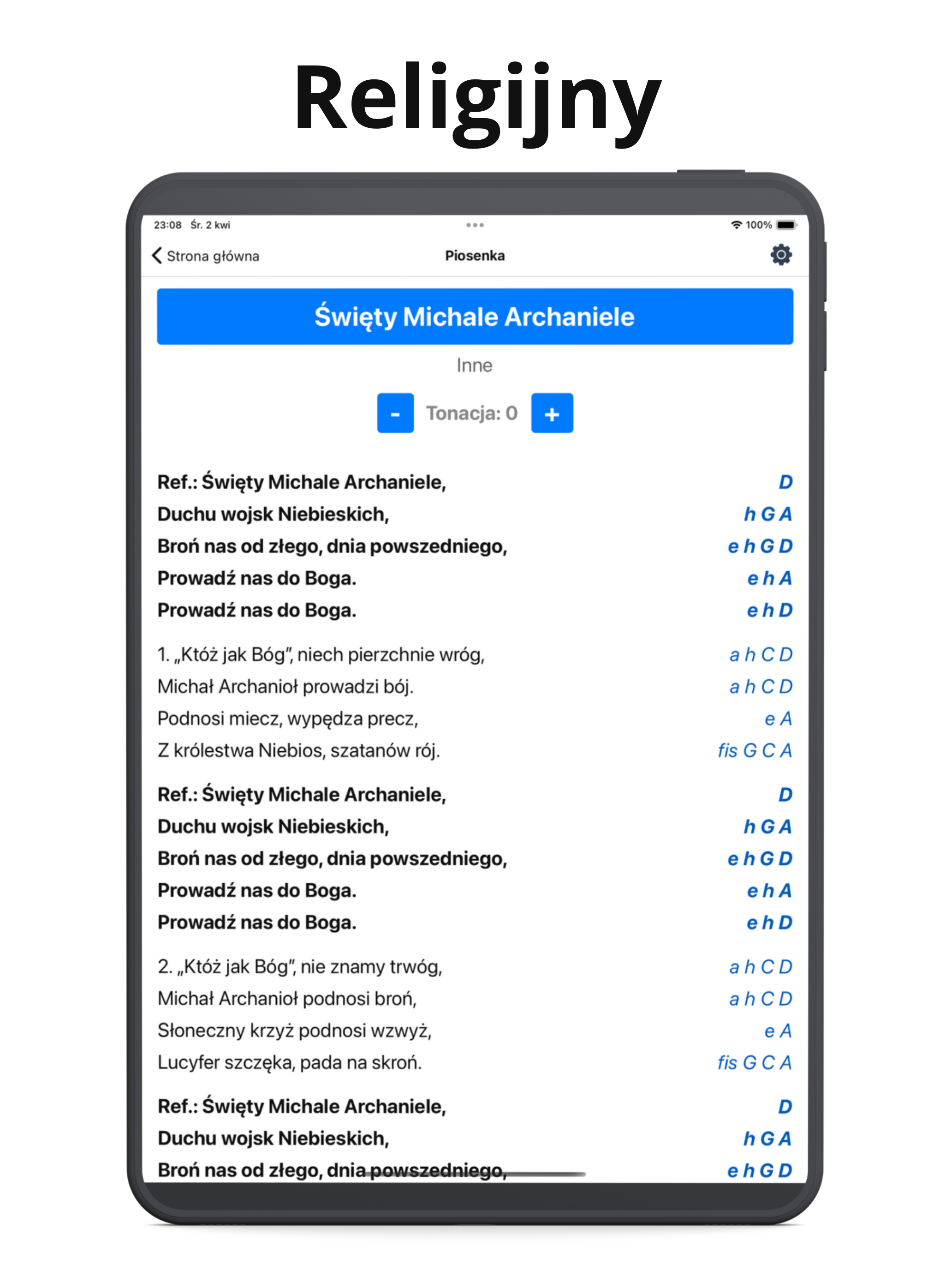 Śpiewnik + Religijny screenshot 8