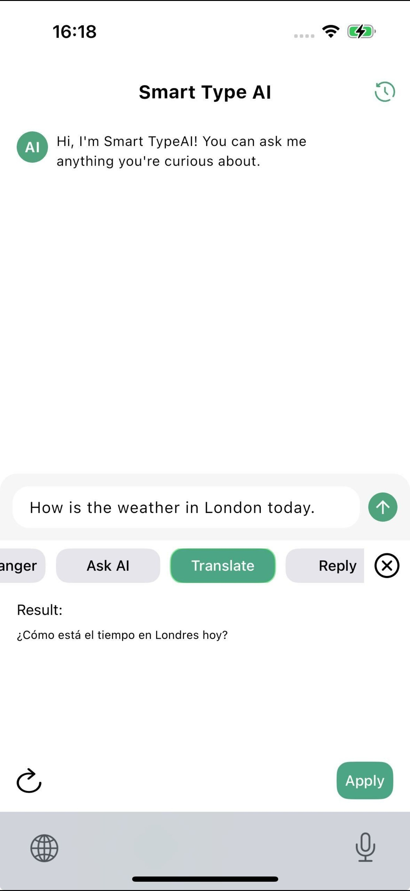 Smart Type AI