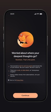 Senity: AI Journal & Diary screenshot