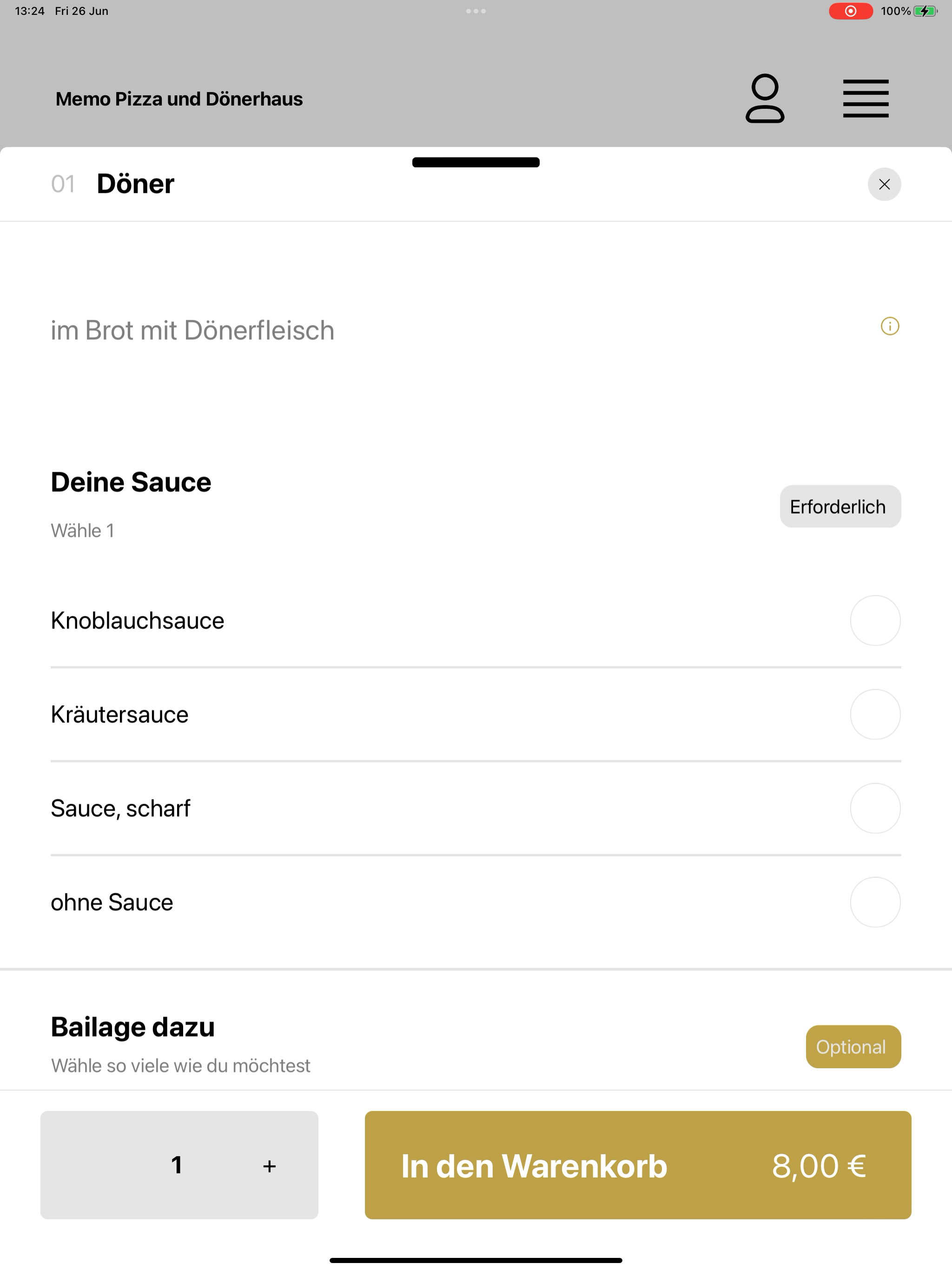 Memo Pizza und Dönerhaus
