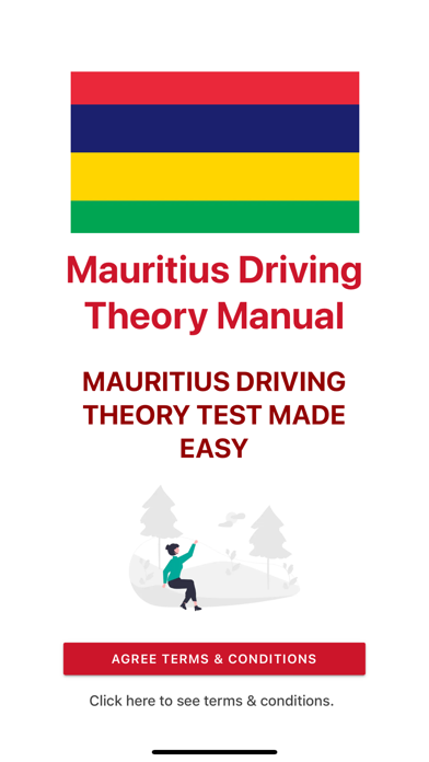 Screenshot #1 pour Mauritius Driving Theory Study