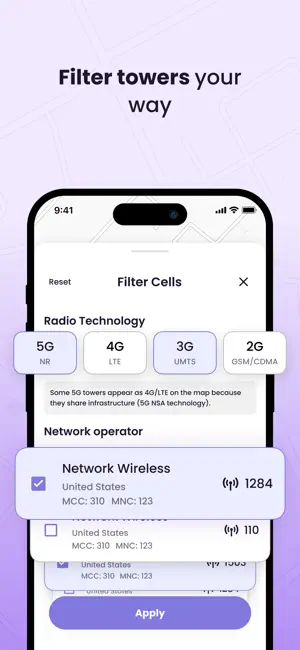 Cell Tower Locator & 4G/5G Map screenshot 4