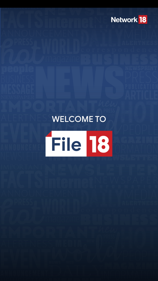 #1. File18 (iOS) 由: NETWORK18