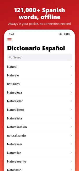 Spanish Dictionary : Offline screenshot 1