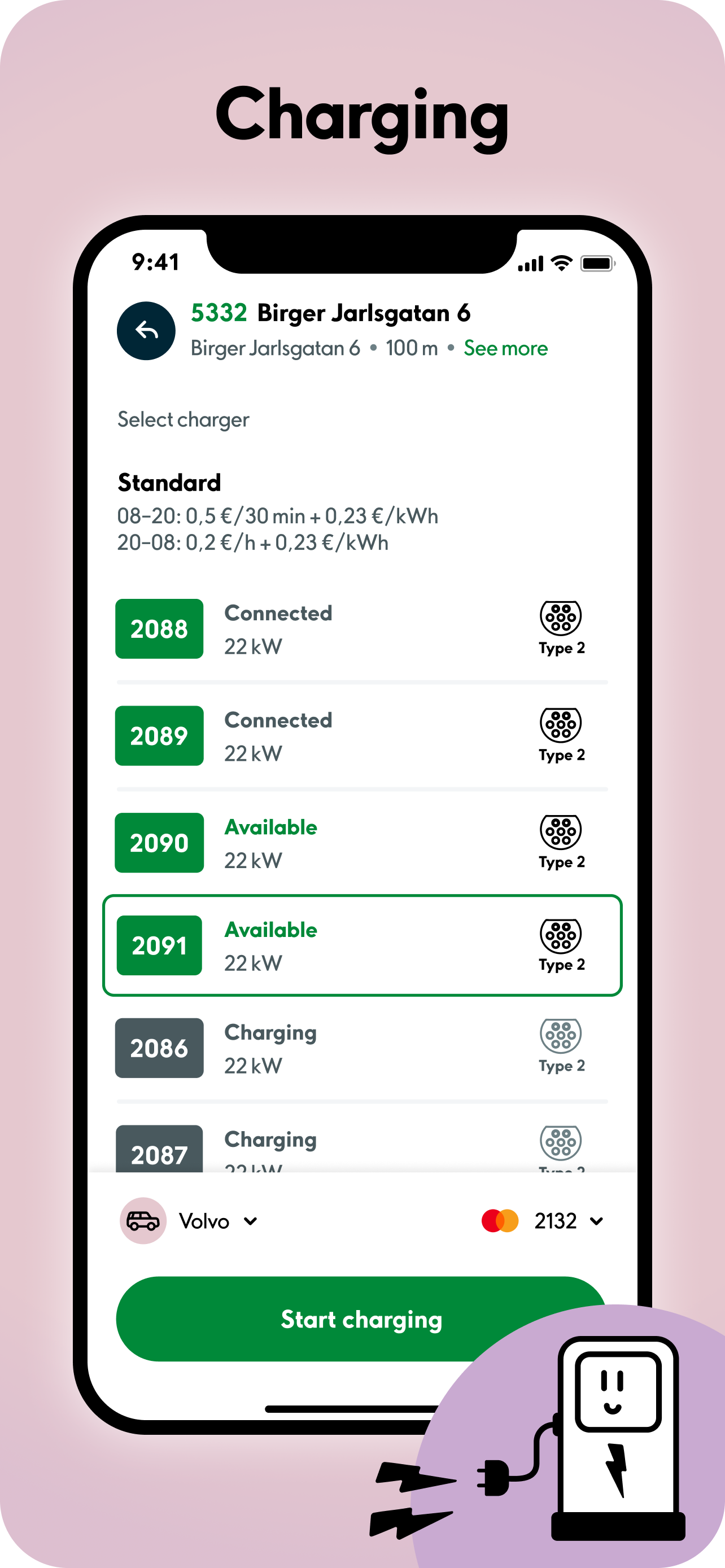 Aimo – Park & Charge screenshot 4
