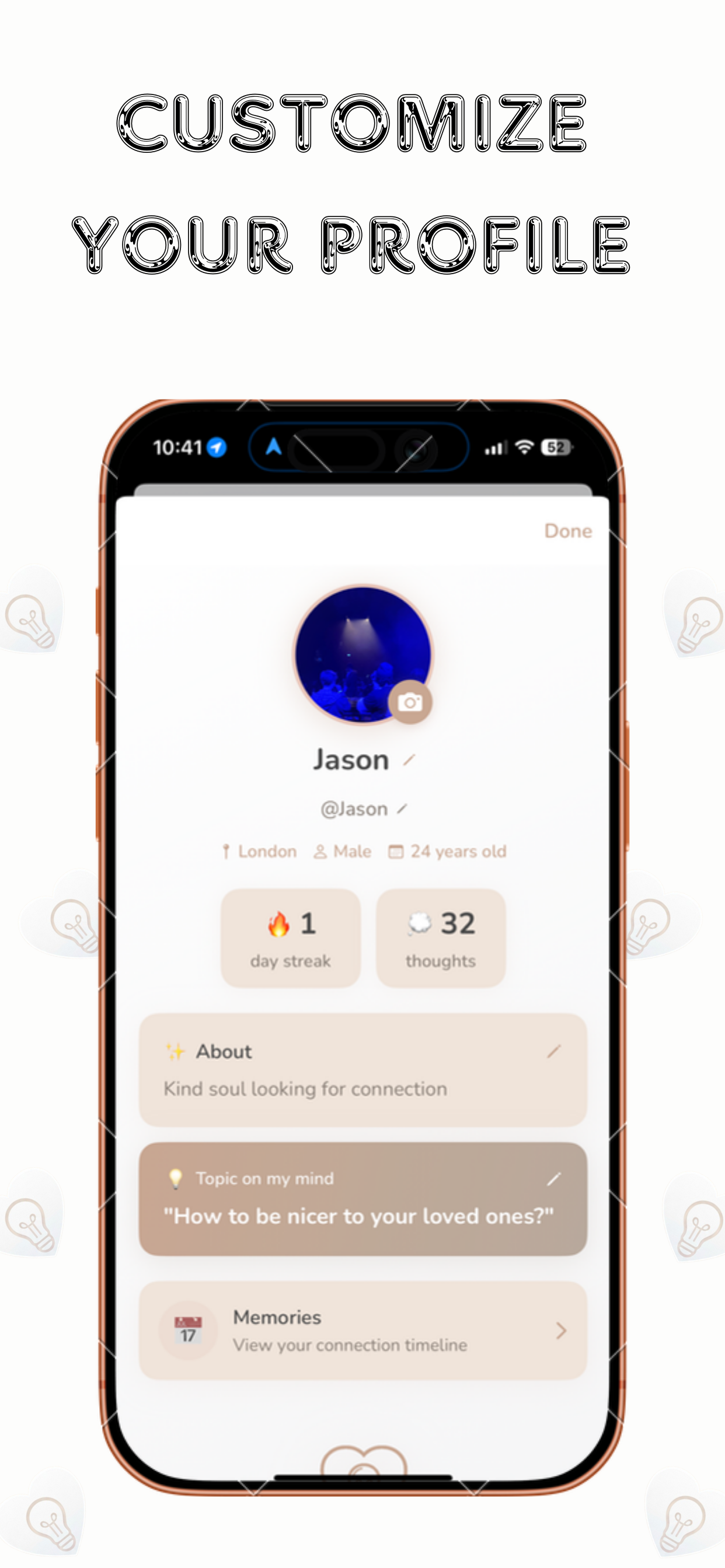 BeHuman - Connect & Reflect