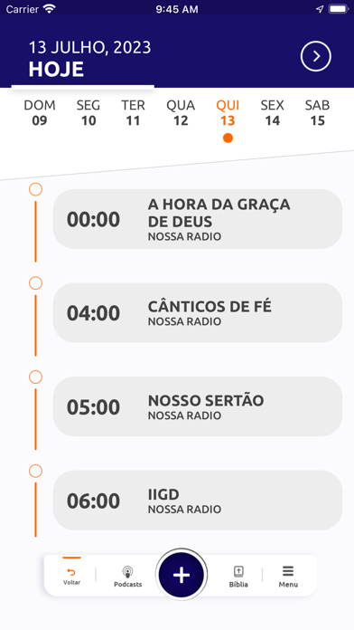 Nossa Rádio BR Screenshot