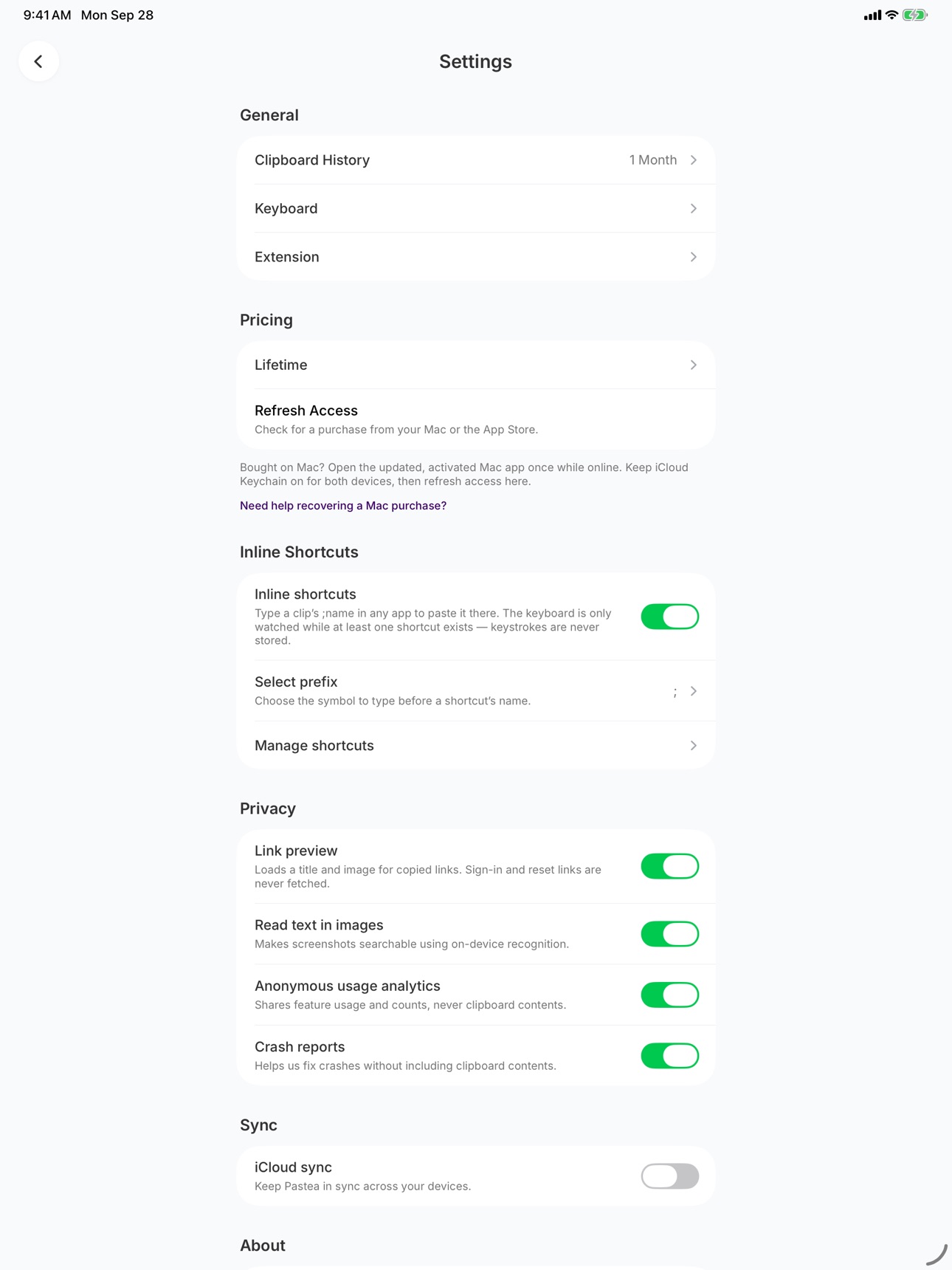 Screenshot 11 of Pastea