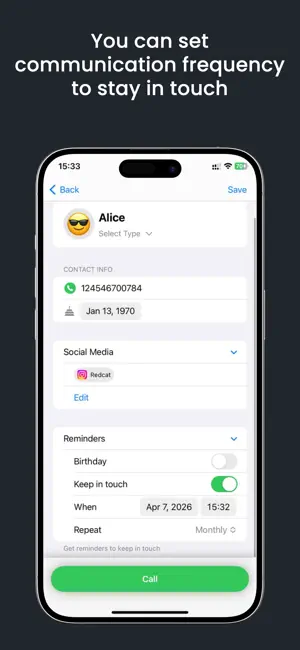 KITouch: Keep in Touch screenshot 4