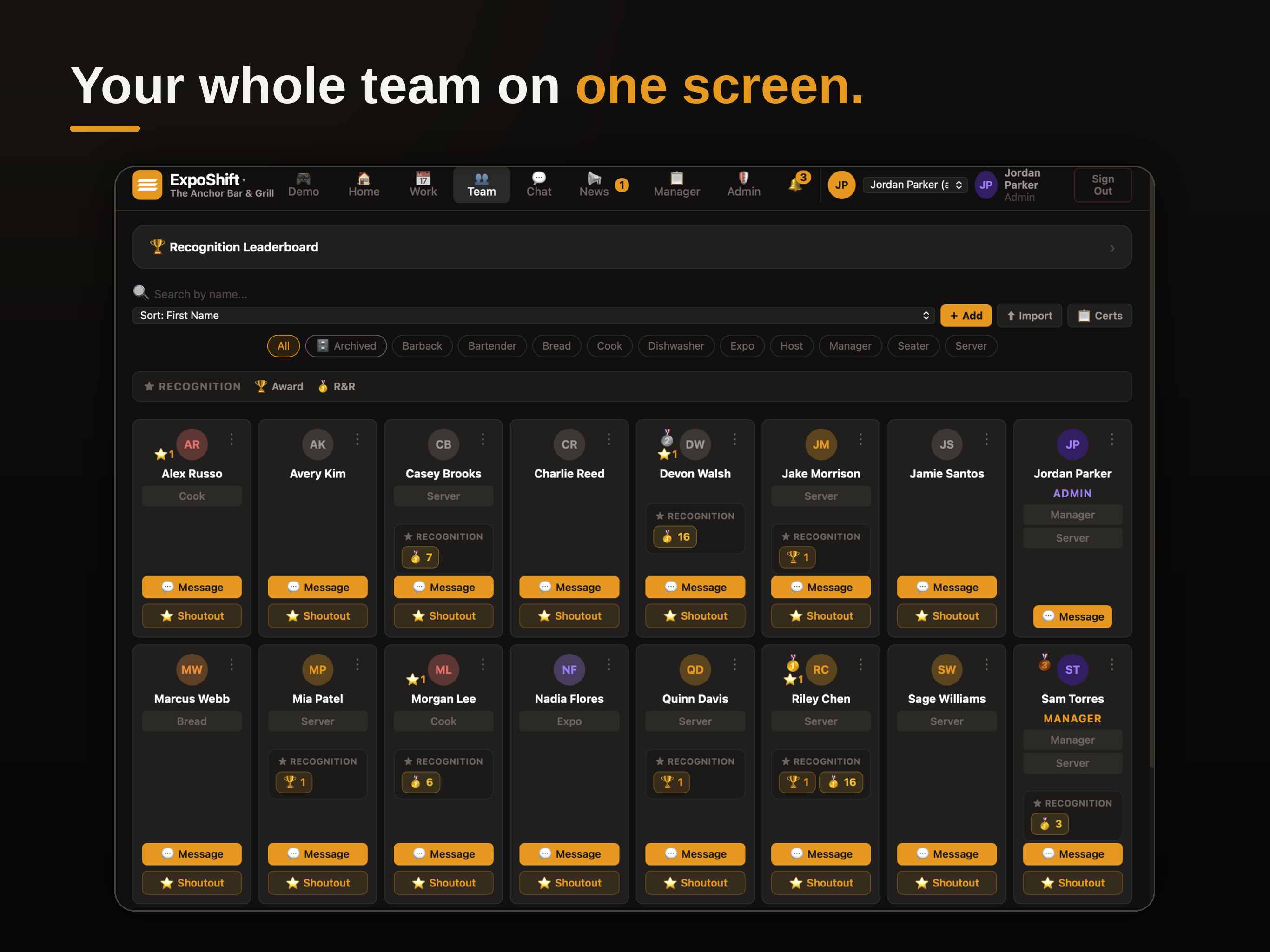 ExpoShift: Restaurant Shifts screenshot 10