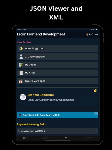 JSON Viewer, Editor & Format iPad screenshot