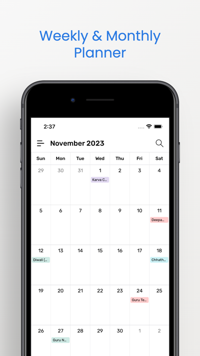 Calendar : Planner & Organizer Screenshot