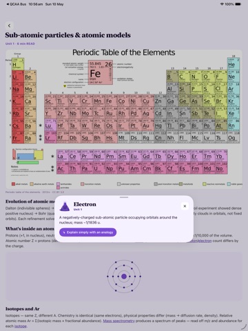 QCAA Study Chemistry iPad screenshot
