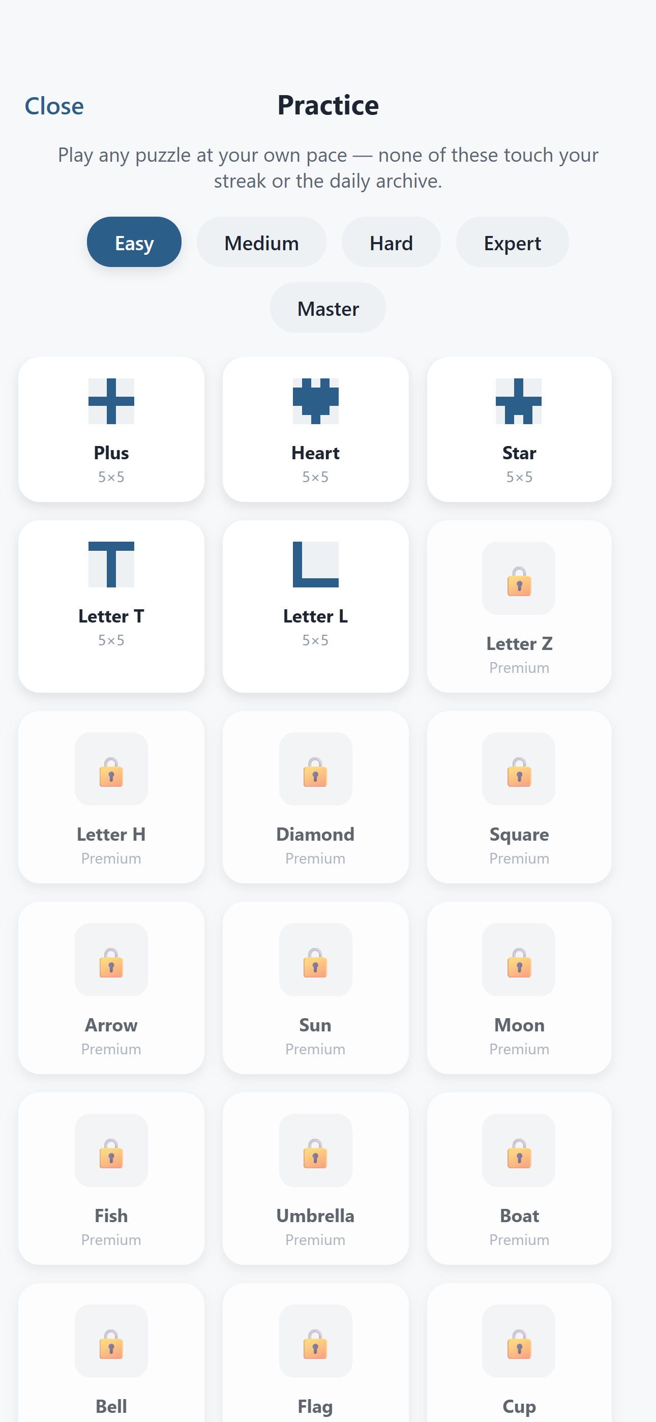 Screenshot 6 of NonoNano: Daily Nonogram