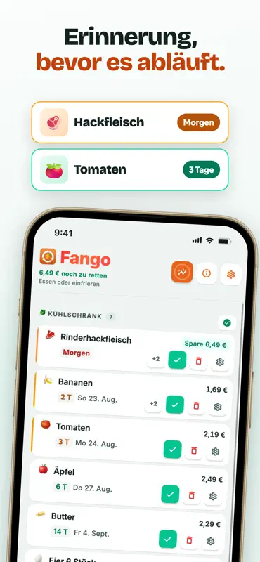 Fango: MHD & Haltbarkeitsdatum screenshot 4 of 8
