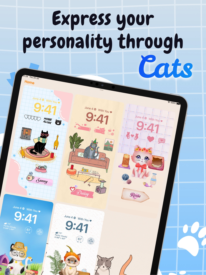 DIY Cat Language Wallpaper