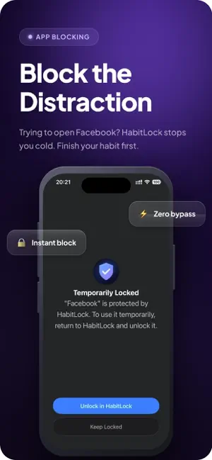 HabitLock screenshot 1