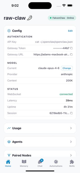 RawClaw Screenshot 1 of 5