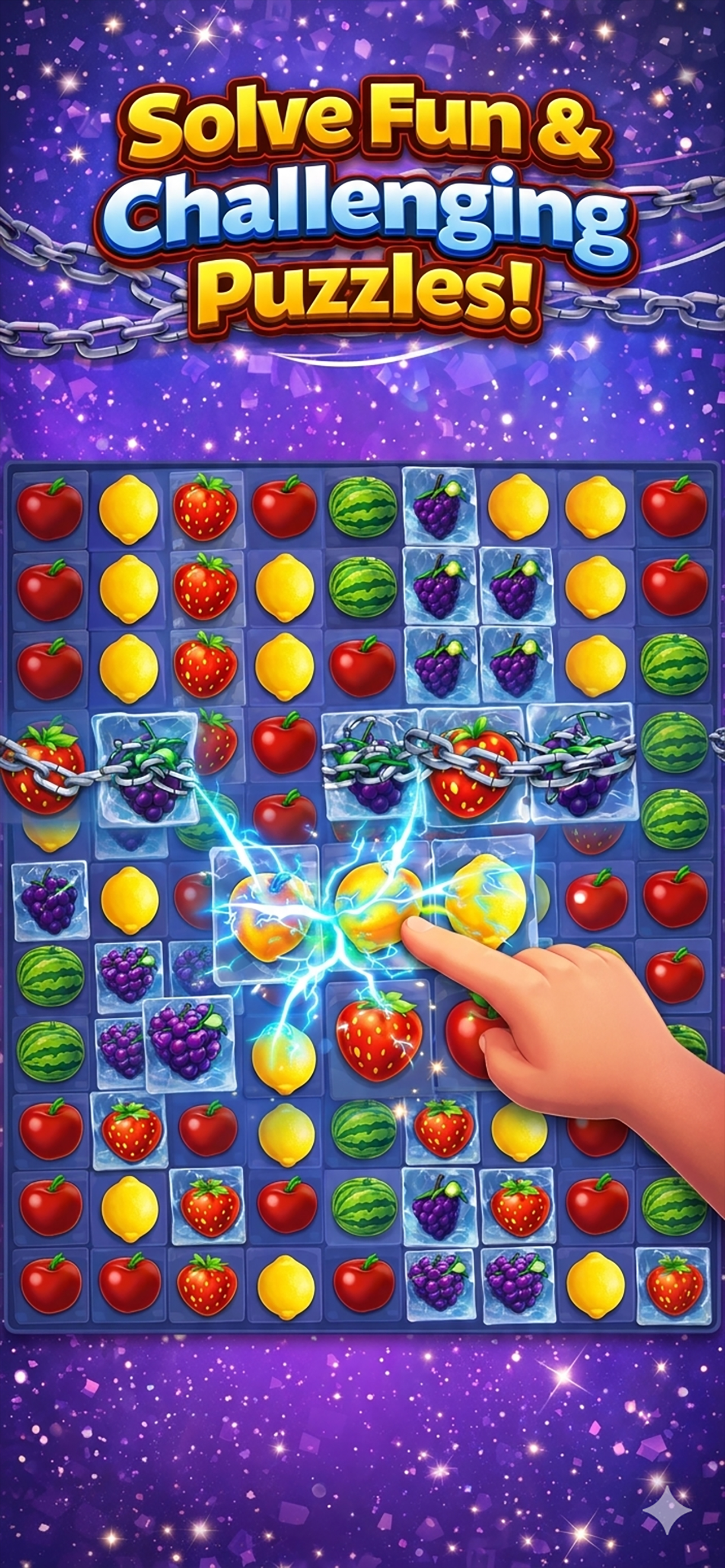 Fruit Crush: Match 3 Game screenshot 3