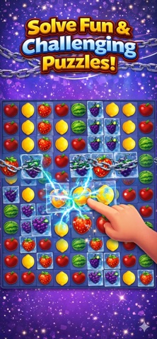 Fruit Crush: Match 3 Game Screenshot 3 of 6