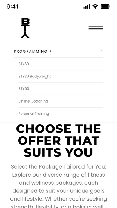 BTYproject Screenshot