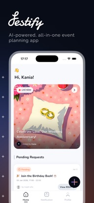 Festify – Event Planner screenshot 1