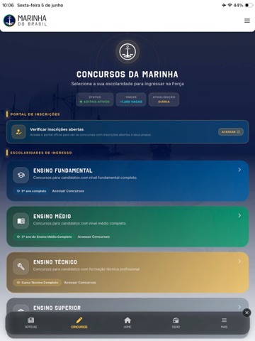 Marinha do Brasil iPad screenshot 4
